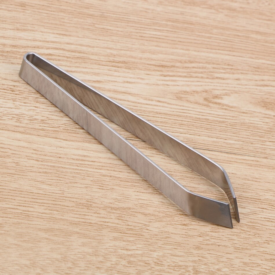 Stainless Steel Fish Bone Tweezers Remover Pincer Puller Tongs PickUp