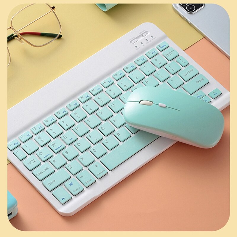 Keyboard and Mouse for Teclast P20HD P10Se Alldocube iPad Ultra-Thin Wireless Keyboard for Win Android Ios/Mac