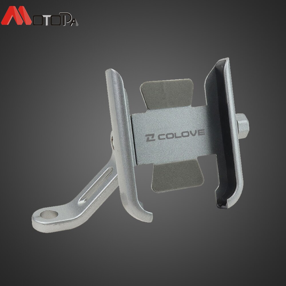 Montana XR5 Motorcycle Mobile Phone Holder Stand Aluminum Navigation Bracket Mount For Macbor Montana XR5 XR 5: A6 Mirror mount