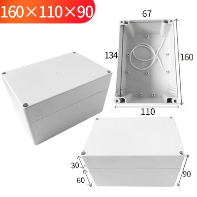 Waterproof Plastic Enclosure Box Electronic Project Instrument Case Electrical Project Box Outdoor Junction Box Housing: 160x110x90