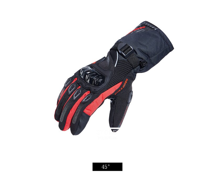 View of Rock Biker Motorcycle Waterproof Gloves Breathable... – Grandado