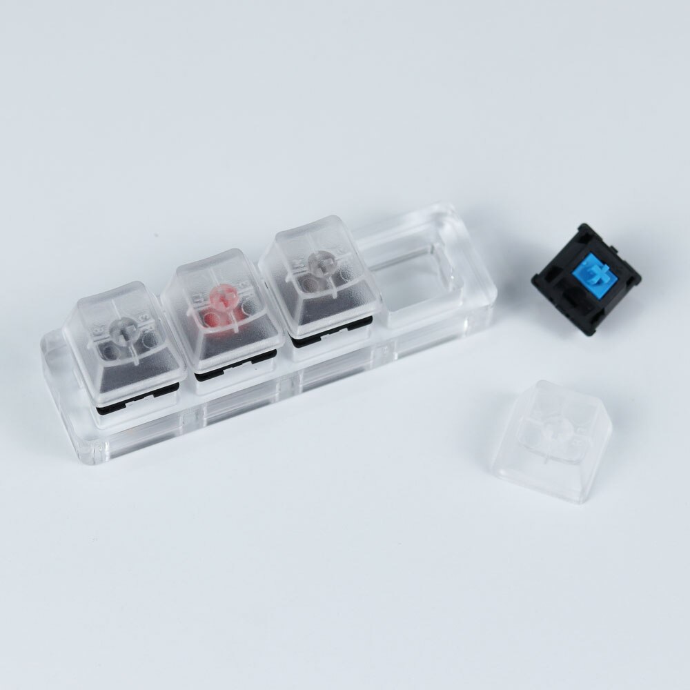 Switch Tester Cherry MX Kailh Switches Keyboard Tester Kit Clear Keycaps Sampler PCB Mechanical Keyboard Translucent Keycaps Te