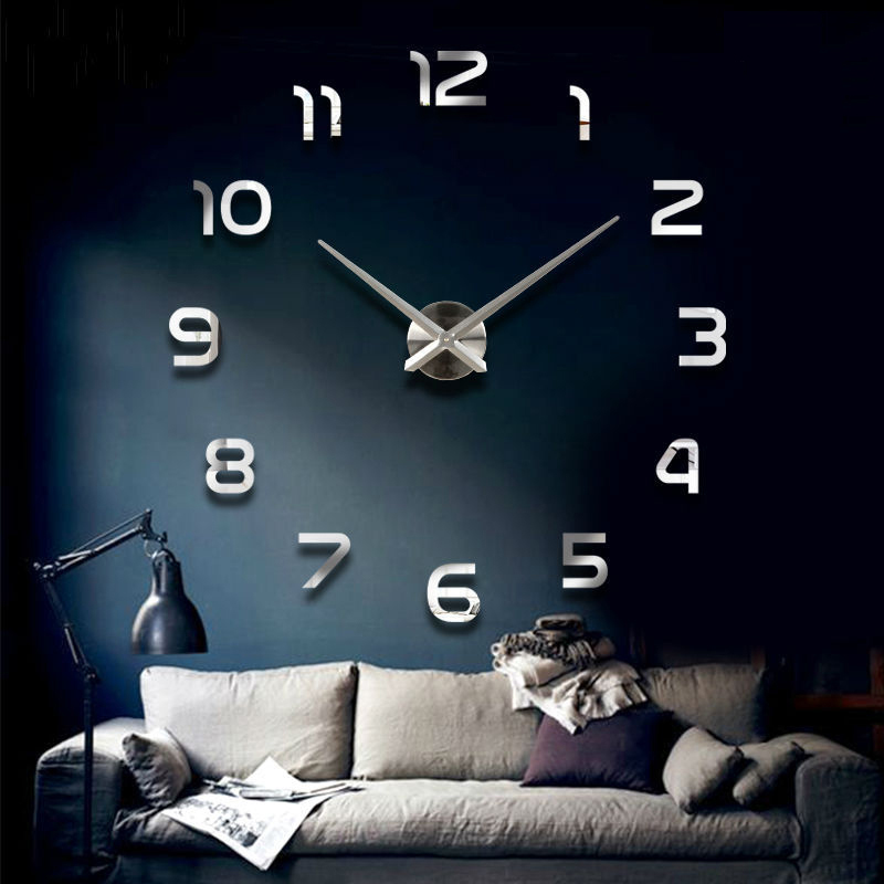 Reloj de Pared Moderno 3D Grande Para Decoraciones de Hogar Reloj de Pared  NUEVO