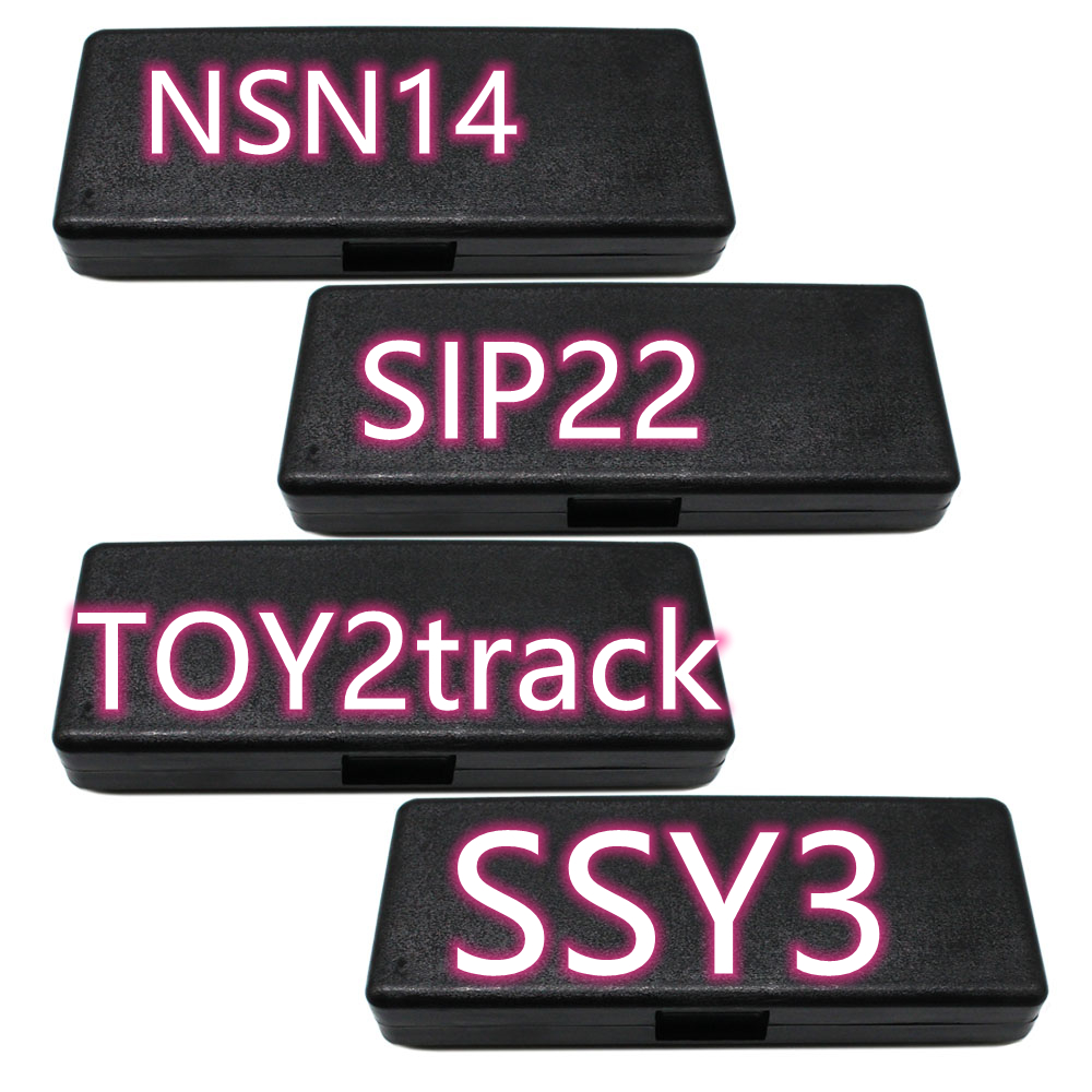 2in1 Lishi 2 In 1 Tool Black Box NSN14 SIP22 TOY2track SSY3 Reader Ign Lishi 2 In 1 Slotenmaker Gereedschap