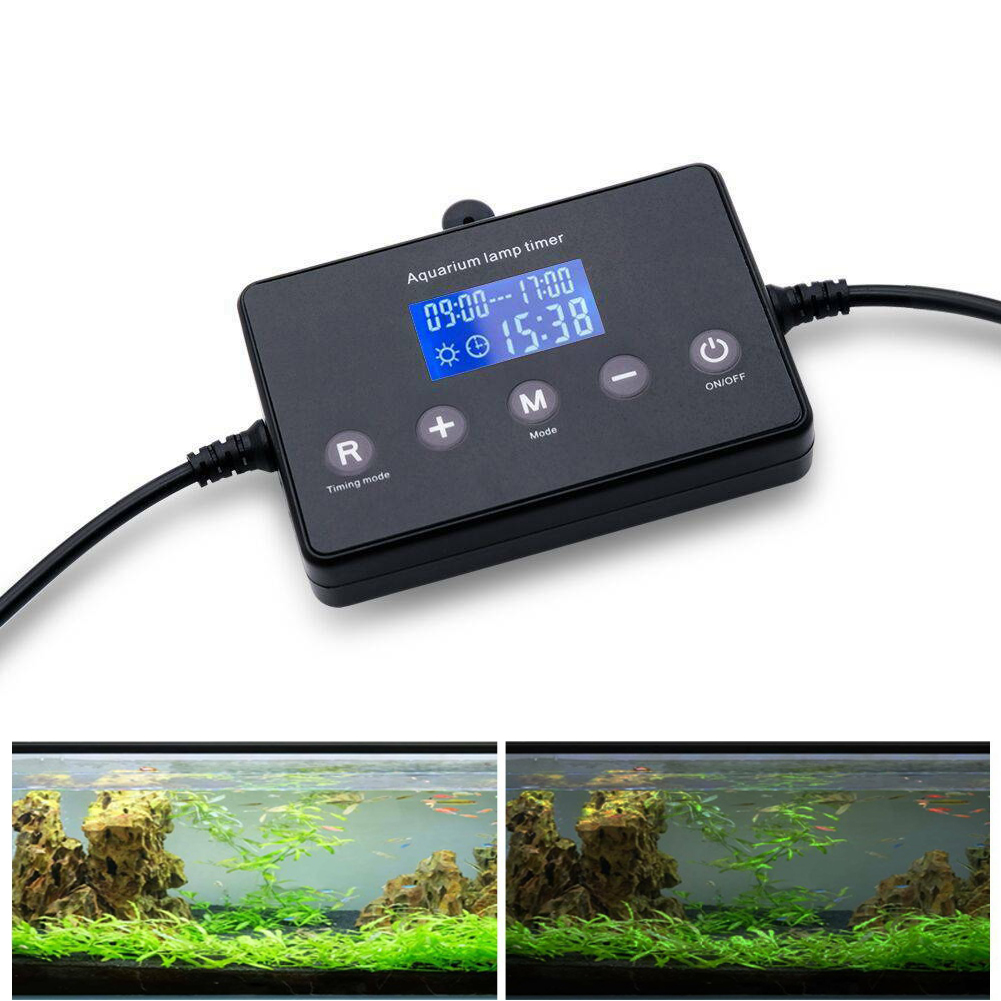 Aquarium Light Controller Dimmer Modulartor Fish Tank Light Lamp Timer Intelligent Lighting Timing Dimming System