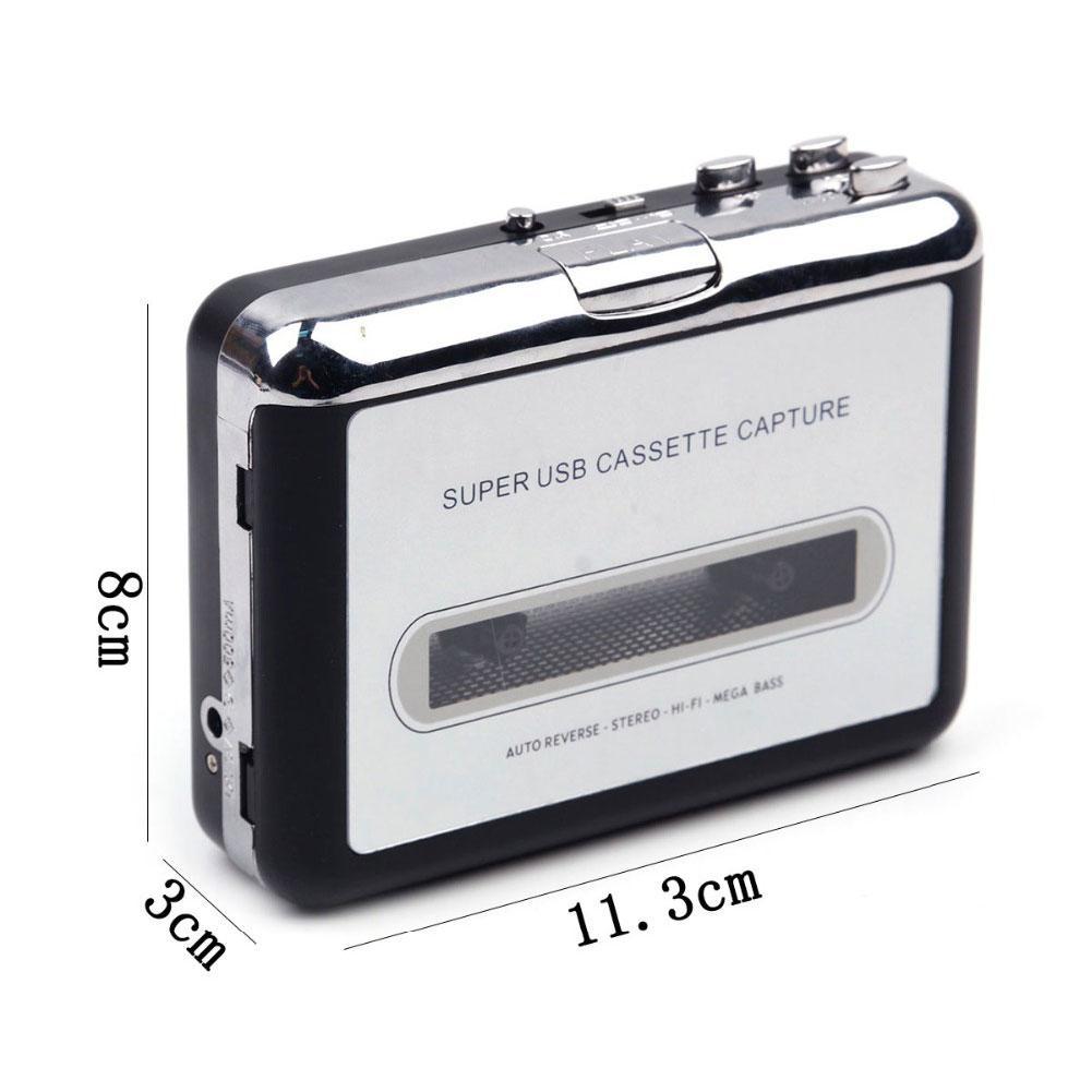 Cassette Speler Usb Walkman Cassette Muziek Audio Naar MP3 Converter Speler Besparen MP3 Bestand Naar Usb Flash/Usb drive