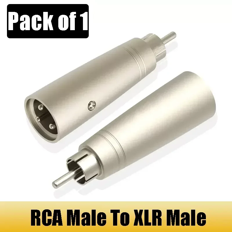 Audio--Adapter RCA-Stecker (Buchse) auf XLR-Stecker (Buchse) Stecker 6,35mm ts/trs Stecker (Buchse) Stecker Buchse Audio--Adapter: Grün / bündeln 2