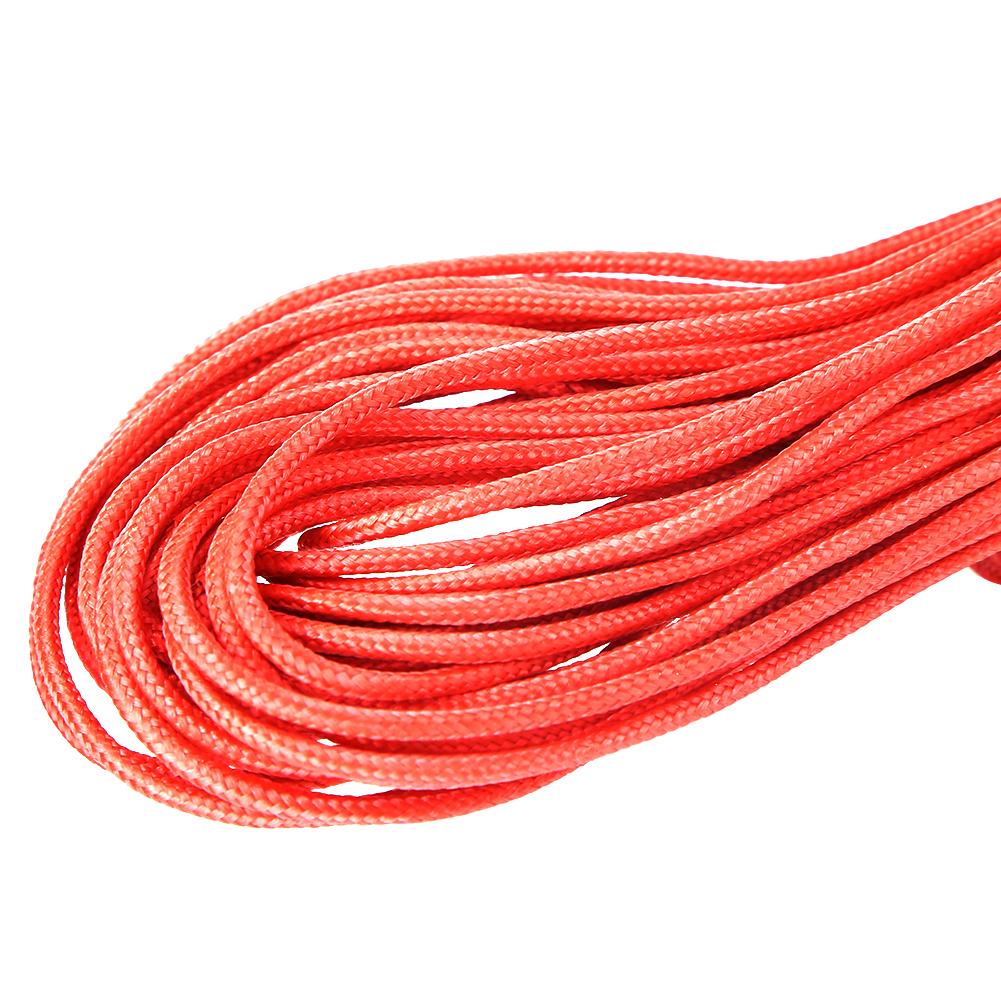 30/50M Wear-resistant Nylon Steel Wire Cord Measuring Rope for Playground Road Survey Engineering Construction Ruler