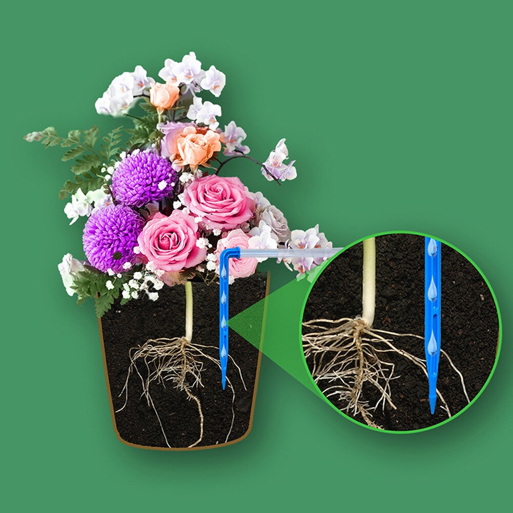 Smart Automatic Watering Device Controller Timed Waterer Garden Terrace Drip Irrigation System For 10-20 Potted Plant Flower