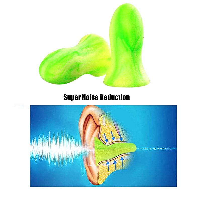 nouveaux bouchons d'oreille en mousse souple Version améliorée Anti-bruit ronflement bouchons d'oreilles pour dormir aide voyage réduction du bruit bouchons d'oreilles