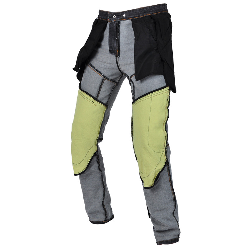 Retro Mannen Motorbroek Aramid Motorfiets Jeans Beschermende Kleding Rijden Tourmotor Broek Motorcross Kevlar In Knie