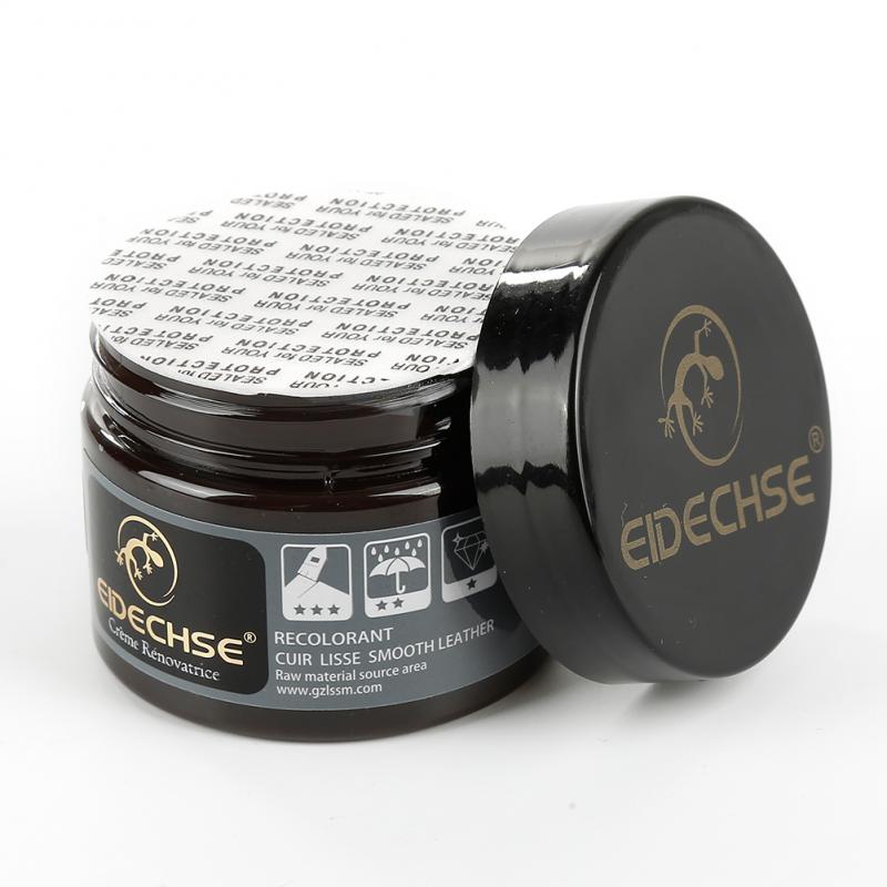 De cuero, reparación de la crema de reparación, restauración herramienta de asiento de Auto sofá abrigos agujeros cero grietas de restauración para coche 50ml: Dark brown