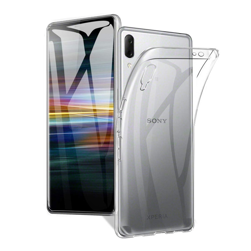 Siliconen Slim Cover Telefoon Voor Sony Xperia L3 L4312 XperiaL3 Soft Clear Gel Tpu Ultra Dunne Transparante Originele Terug Gevallen fundas