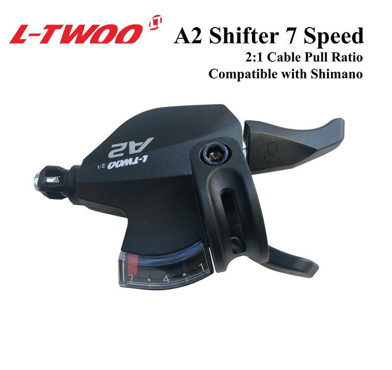 LTWOO-ensemble de vitesses pour vélo vtt, 21 rapports, levier manette de vitesse + dérailleur arrière, A2 3x7 32T 36T, compatible M4000 RD