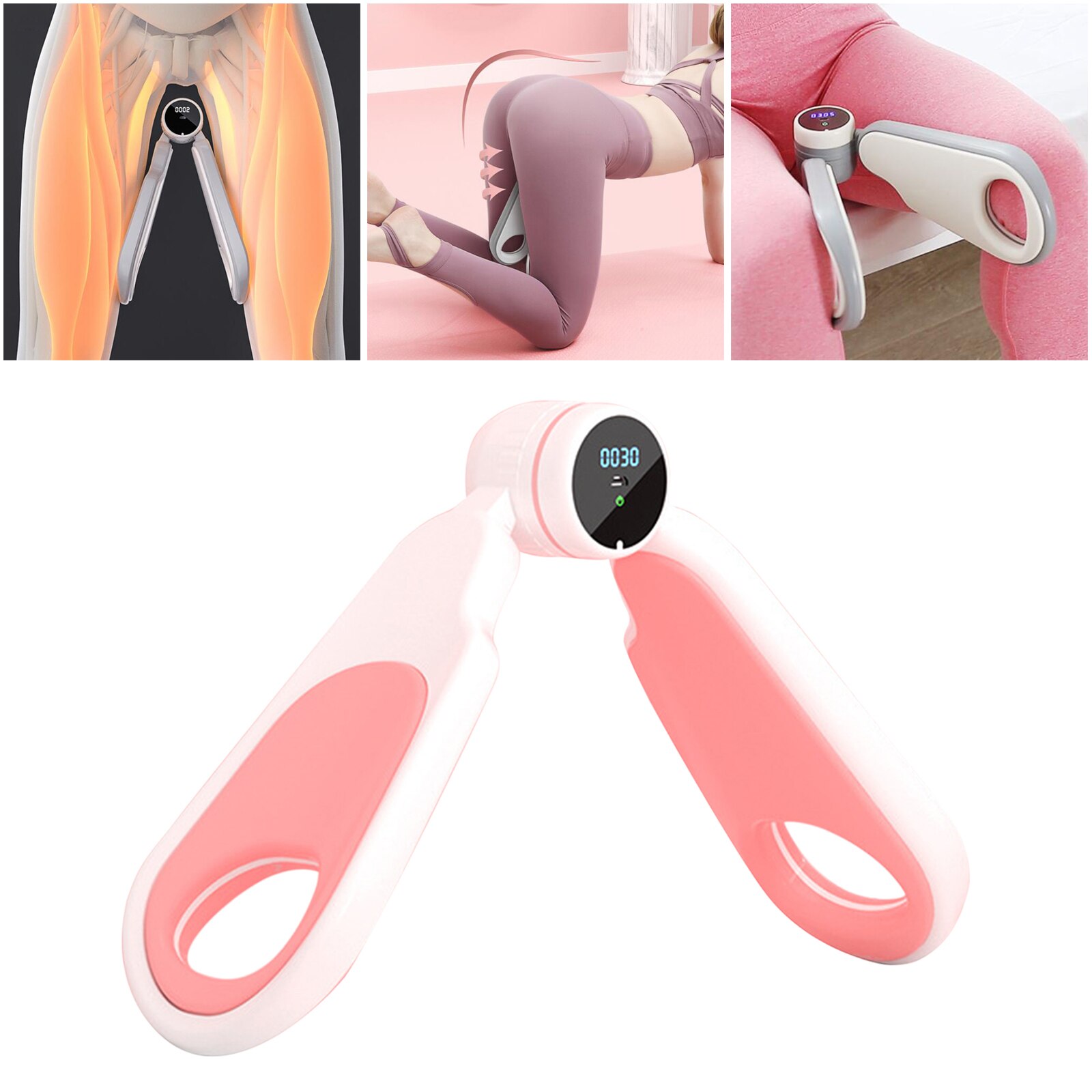 thumbnail image 2 of Thigh Exerciser Pelvic Floor Muscle Trainer Stable 360-Degree 2 of 12