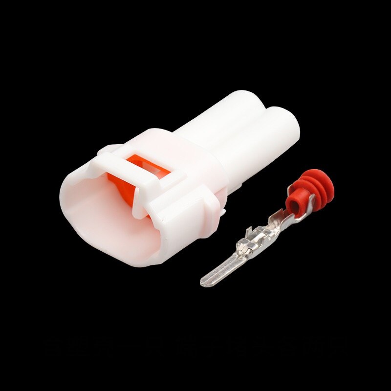 100 ensembles kit Sumitomo MT090 2 broches façon mâle femelle blanc étanche auto connecteur moto plug 6187-2171 6180-2181: male full set