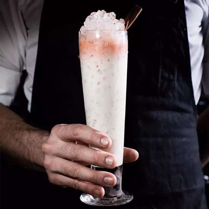 Gennemsigtigt glas lige kop originalitet cocktail vin glas øl glas bar personlighed vin glas restaurant kold drikke kop