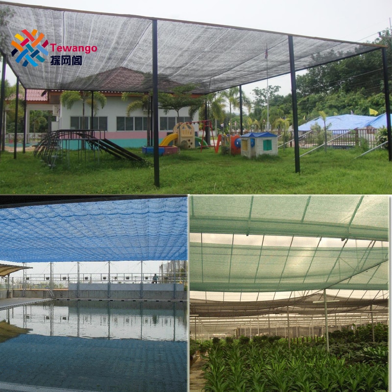 Tewango-tela solar para paisagismo, painel de malha para guarda-sol, jardim, vegetal, proteção contra o sol, 3x, 4 metros