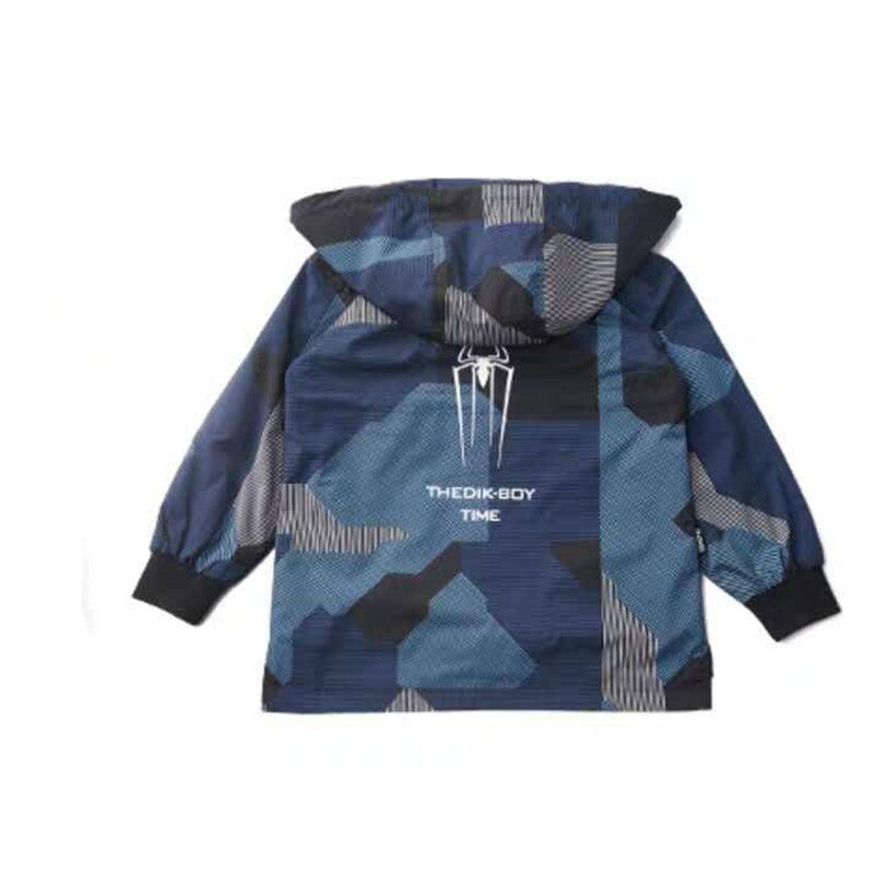 Kinderen Jas Jas Voor Jongens Lente Hooded Windscherm Jas Kinderen Uitloper Waterdichte Lange Stijl Casual Sport Camouflage Jas