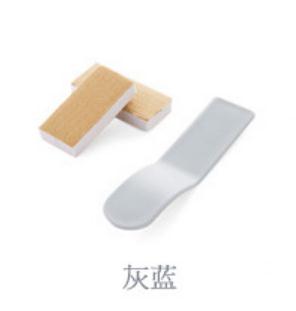 Creatieve Draagbare Toiletten Deksel Handvat Uncovery Flip Deksel Wc Cover Home Wc Accessoire Niet Vuile Handen 1PC: blue