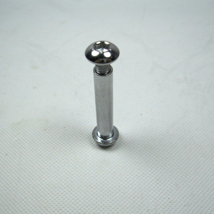 Patines de bicicleta de M6 x 12mm y 8x30mm, amortiguadores, tuercas, tornillos, plateados, 1 Juego