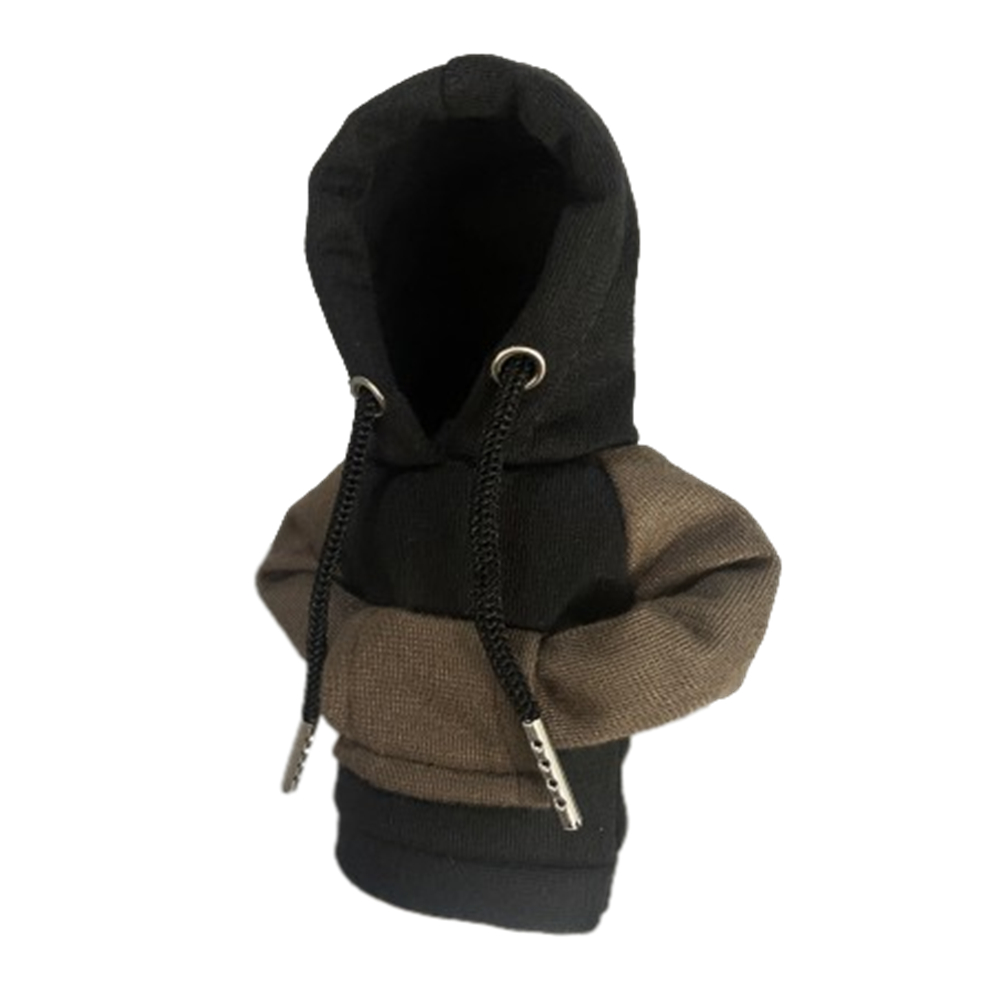 Gearbox Handle Hoodie Night Sweatshirts Handbrake Cover Universal Car Gear Lever Knob Cover Gearshift Hoodie For Gearbox: PURPLE