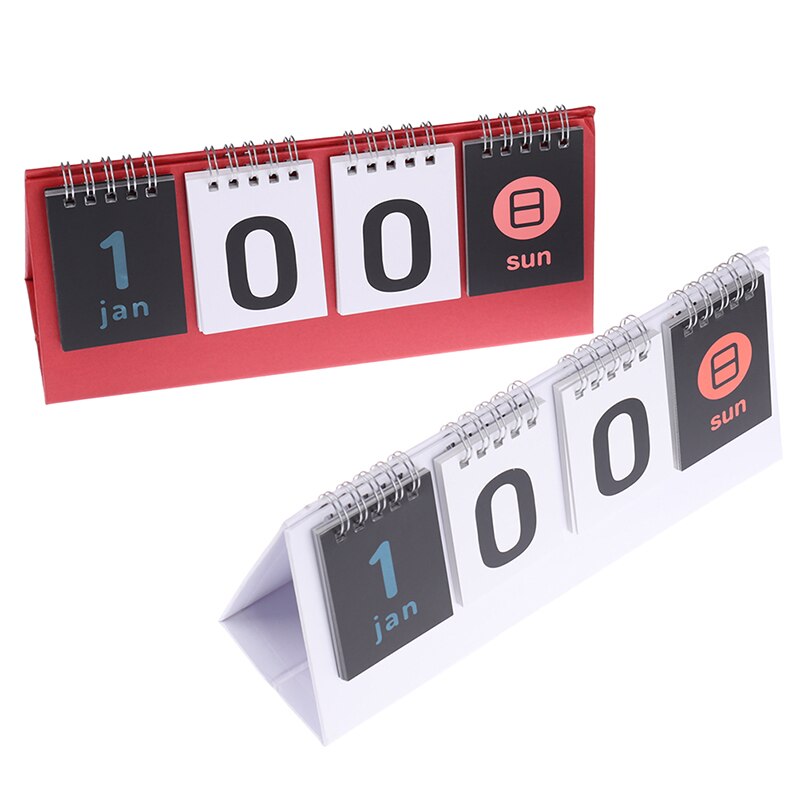 Daily Planner Desk Desktop Calendar Office Planning Organizer Perpetual Calendar
