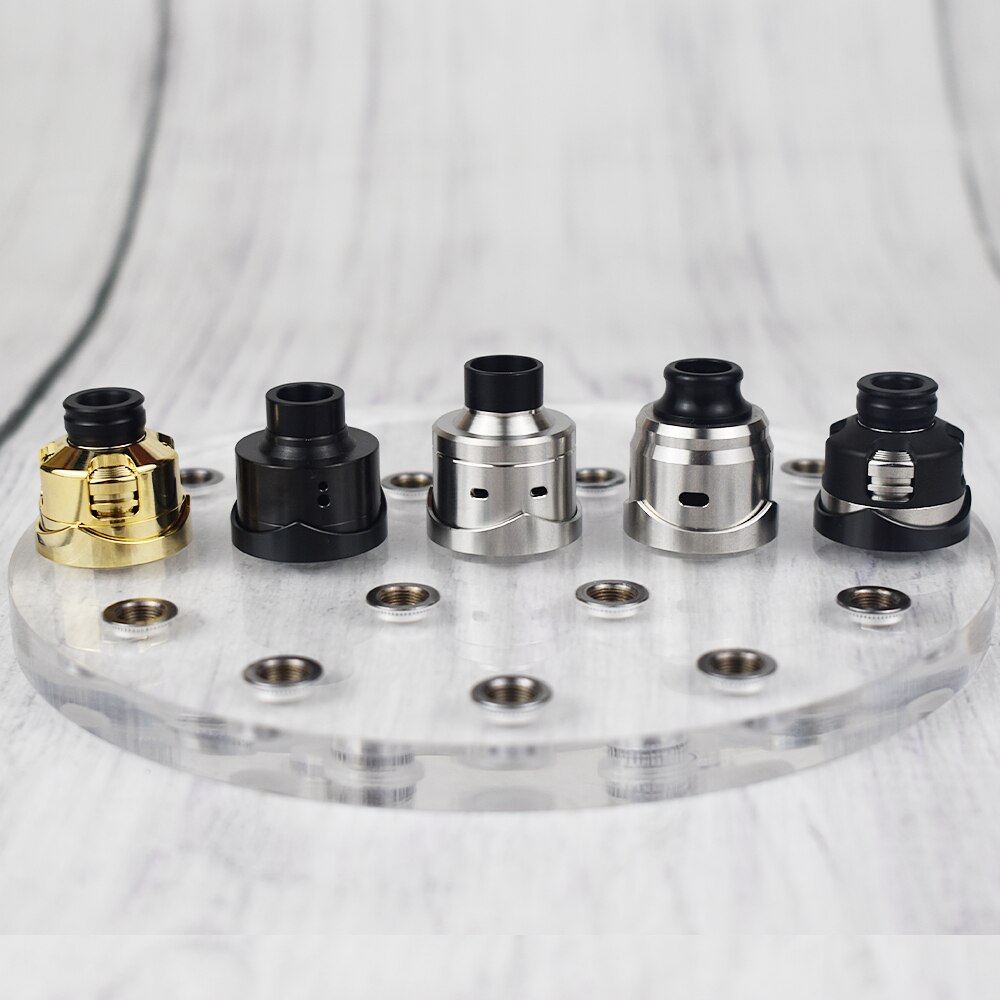 Coolvape 24ミリメートル美容リング316ss真鍮材料22ミリメートルrda rta rdtaタンクアトマイザー電子タバコメタル美容リングアクセサリー