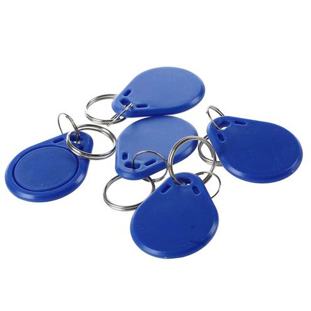 LUCKING DOOR 10pcs 13.56MHz IC Keyfobs Tags Access Control RFID Key Finder Card Token Attendance Management Keychain