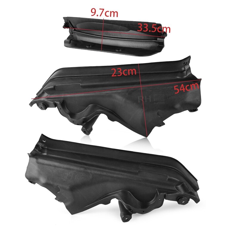 Engine Engine Upper Partitions Engine Panel Guards For Bmw X5 X6 E70 51717169419,51717169420,51717169421