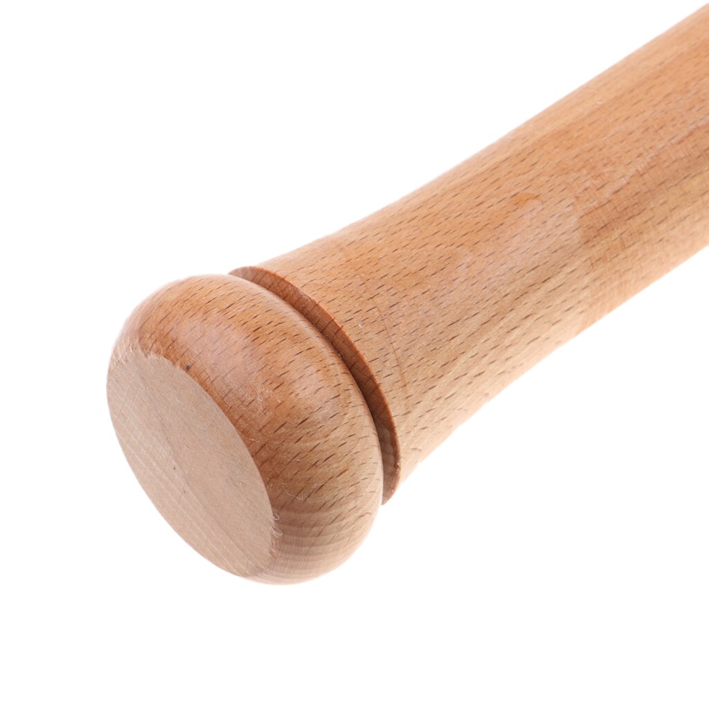 Holz Baseball Schläger Ausbildung Üben Auszustatten 54CM Weiche Runde Holz Ball Und 2 Stück PU Bälle