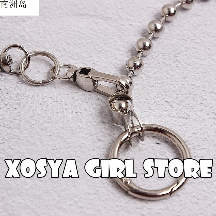 Concave Vorm Self-Made Originele Persoonlijkheid Pin Chain Mode Met Metalen Taille Ketting Mode Mannelijke En Vrouwelijke Broek Keten