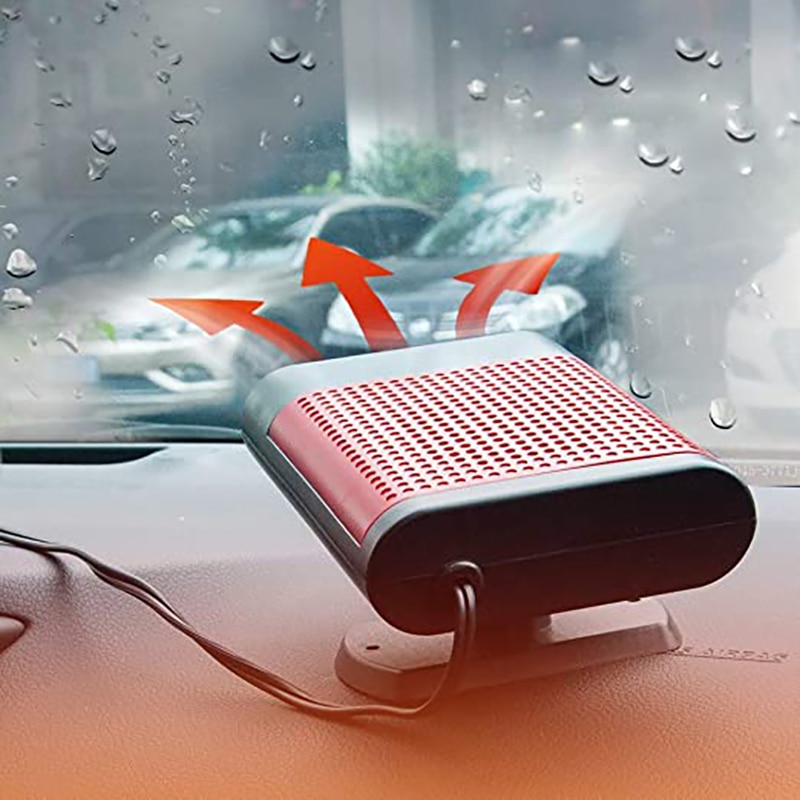 Draagbare Auto Heater 2 In 1 Elektrische Auto Fan Ontdooier Defogger Purifier 12V Sigarettenaansteker Geschikt Voor Diverse modellen