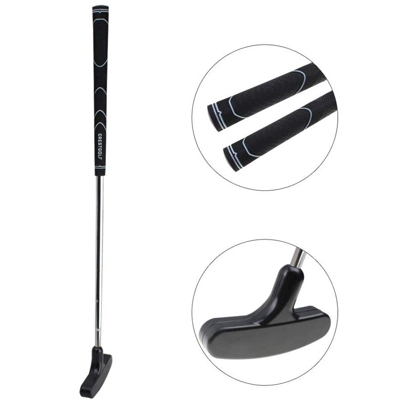 CRESTGOLF Golf Club Double-way Two Sides Junior Golf Putter 24 inches,Suitable for both right handed and left handed Golf Putter
