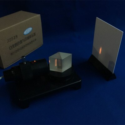 Physics Optical laboratory equipment White light dispersion and synthesis demonstrator