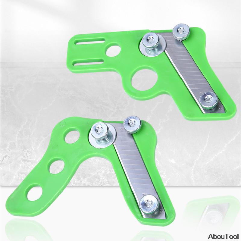 Edge Strip Trimming Knife Manual Paint-Free Board Sealing Thickened Scraping Knife PVC Scraping Edge Artifact Woodworking Head