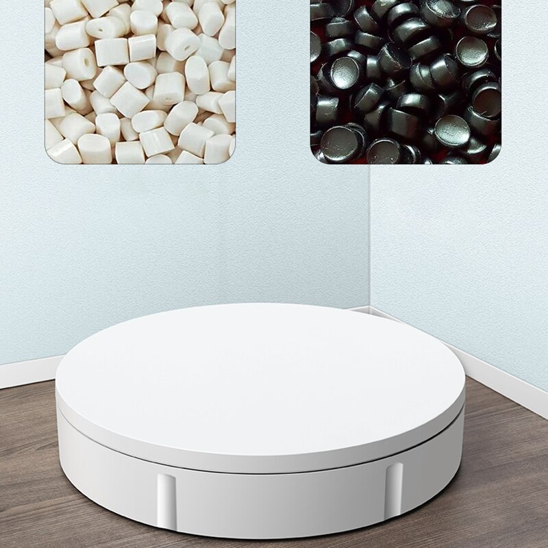 -Adjustable 360 Degree Round Rotating Turntable Display Stand Photography Accessories Studio Photo Backdrop