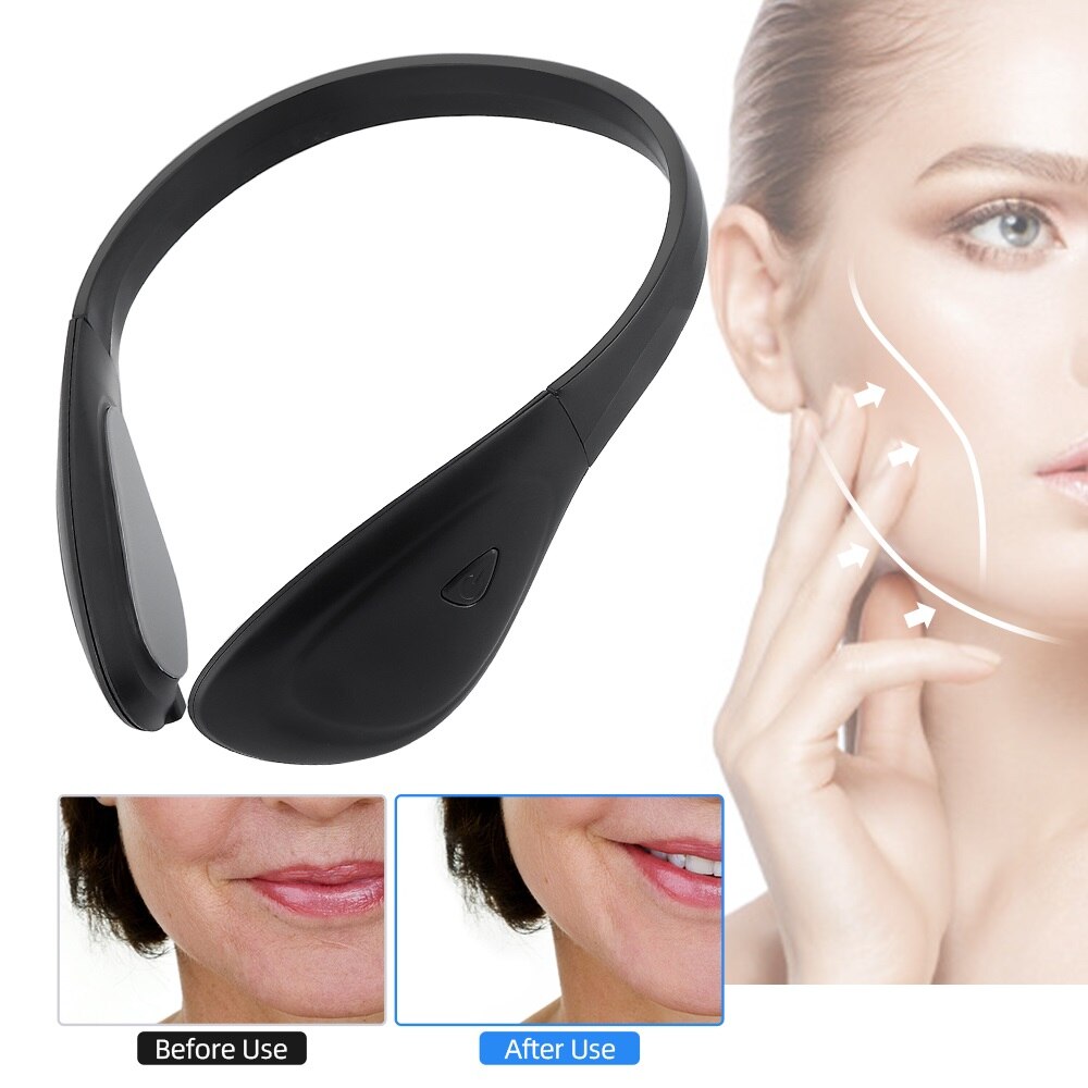 Face Slimming Vibration Massager Masseter Exerciser Bady Fat Remover Facial Muscle Relaxation Machine V-Face Lifting Slimmer