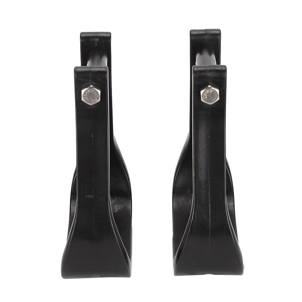 1 Pair Durable Plastic Western Saddle Stirrup Pedal Comfortable Safe Horse Riding Equipment Step On Horse Horse Training