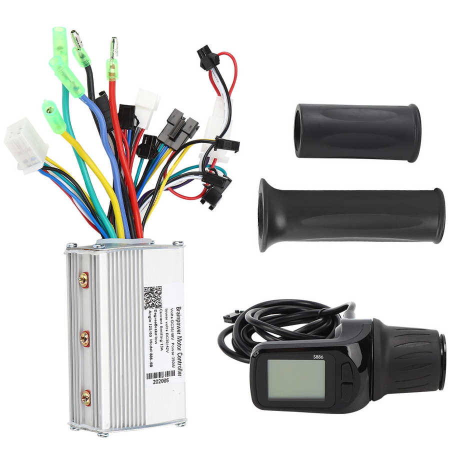 36/48V Electric Bicycle Controller Set Electric Scooter Controller Set Electric Bicycle Accessory for Electric Bicycles Scooters