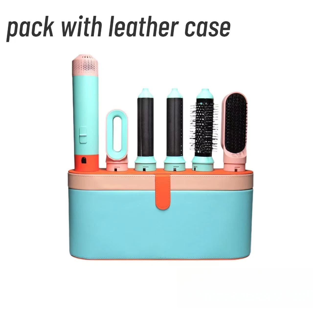 Hoge Snelheid 5 in 1 Föhn Multi Hair Styler Krultang Stijltang Haarborstel Professionele Föhn Geschenkdoos Styling tool