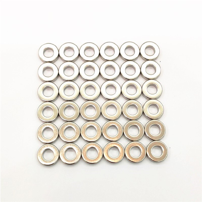 10Pcs Solid/Holle Magneet Encoder AS5048a AS5600 Gimbal Motor Sterke Magnetische Ring Standaard