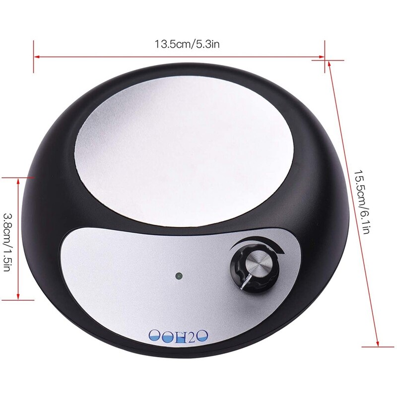 Magnetic Stirrer Mini Magnetic Mixer With Stir Bar Speed Adjusting(No Heating) Max Stirring Capacity:2000Ml