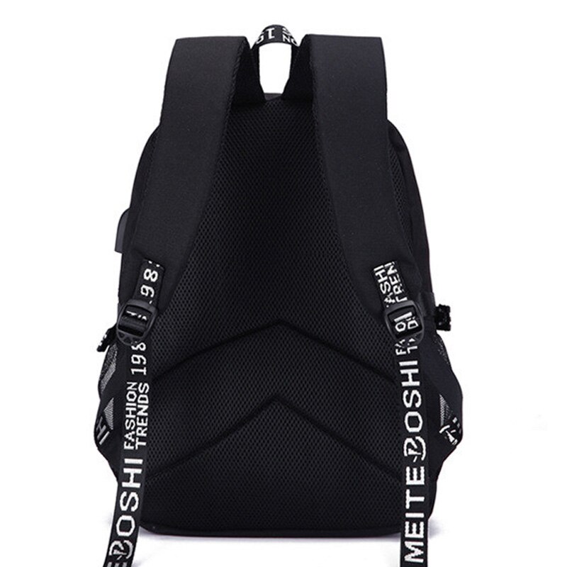 USB cartables pour filles adolescents sac à dos femmes Bookbags grande capacité moyen collège adolescent cartable