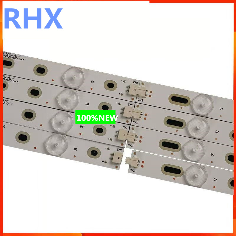 LED backlight strip 12 lamp for AOC 55"TV 55PUF6701/T3 GJ-2K15-D2P5C-550-D712-AF62-V1-R L 55PUF6461/T3 TPT5501J 55PUF6061/T3