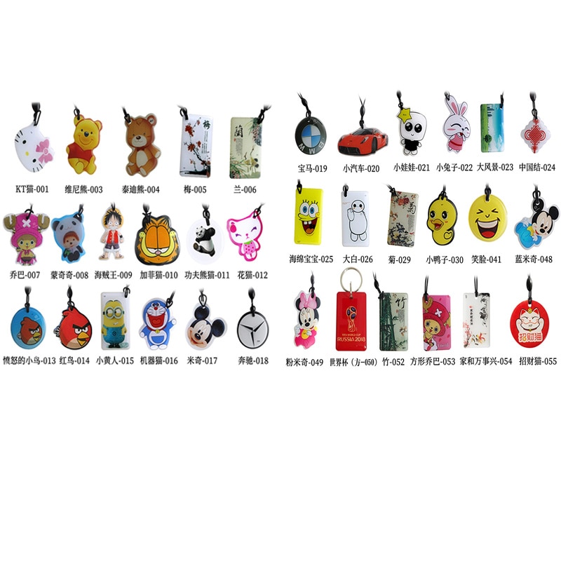 Lot De 5 Badges D'identification RFID 125 KHz (TAG