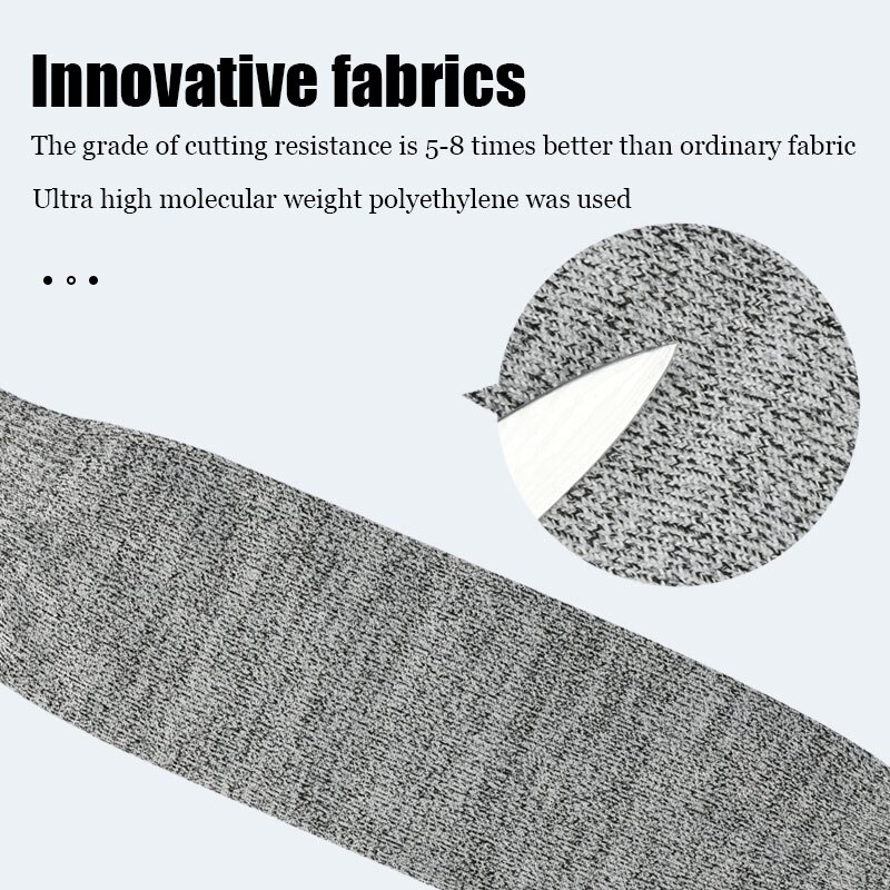 Anti-cut arm shield glass wrist guard outdoor protective equipment hand elbow anti-scratch wood worker protective sleeve