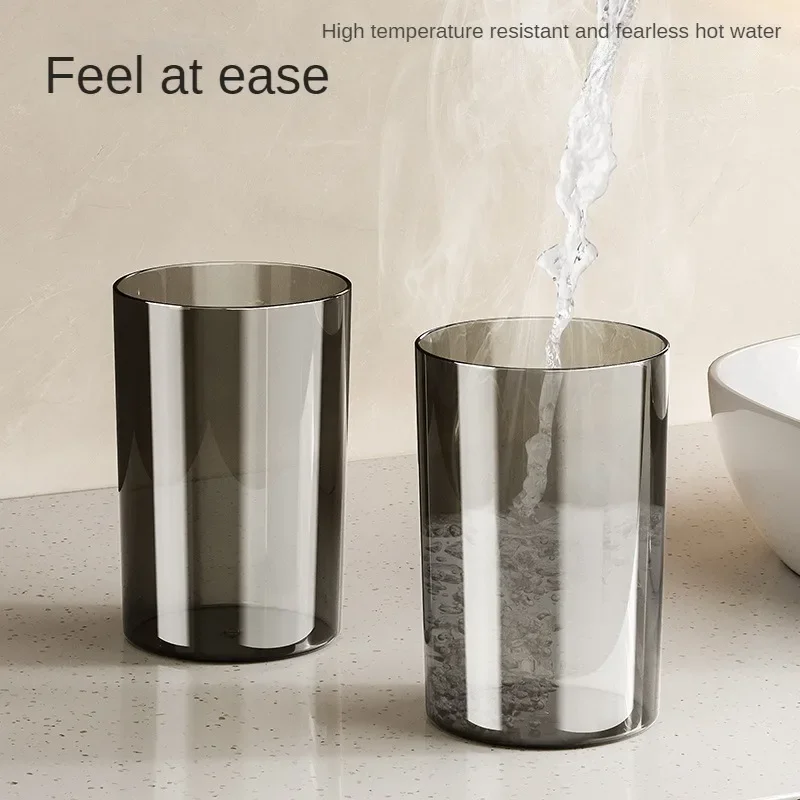 Toothbrush Rack Without Punching Brushing Cup Mouthwash Cup Rack Wall-mounted Bathroom Family Toothbrush Toothbrush Rack