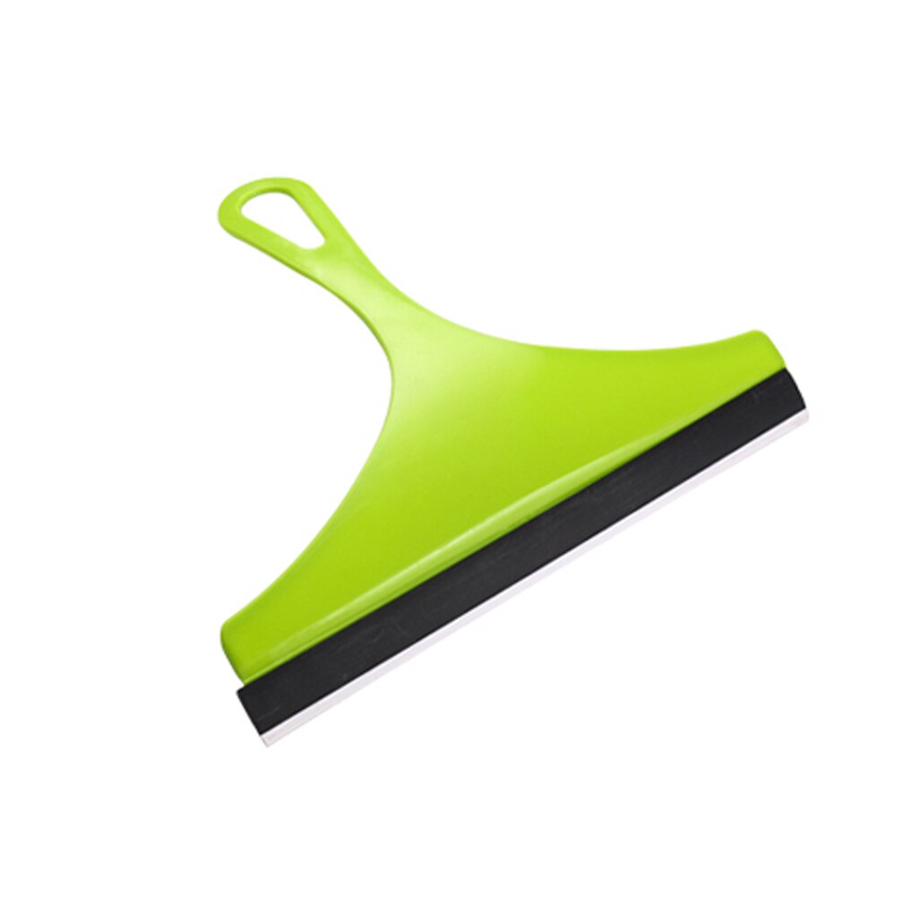 Portable Glass Brush Squeegee Car Door Scraper Window Wiper Cleaning Tool for Bathroom Kitchen Countertop: 02