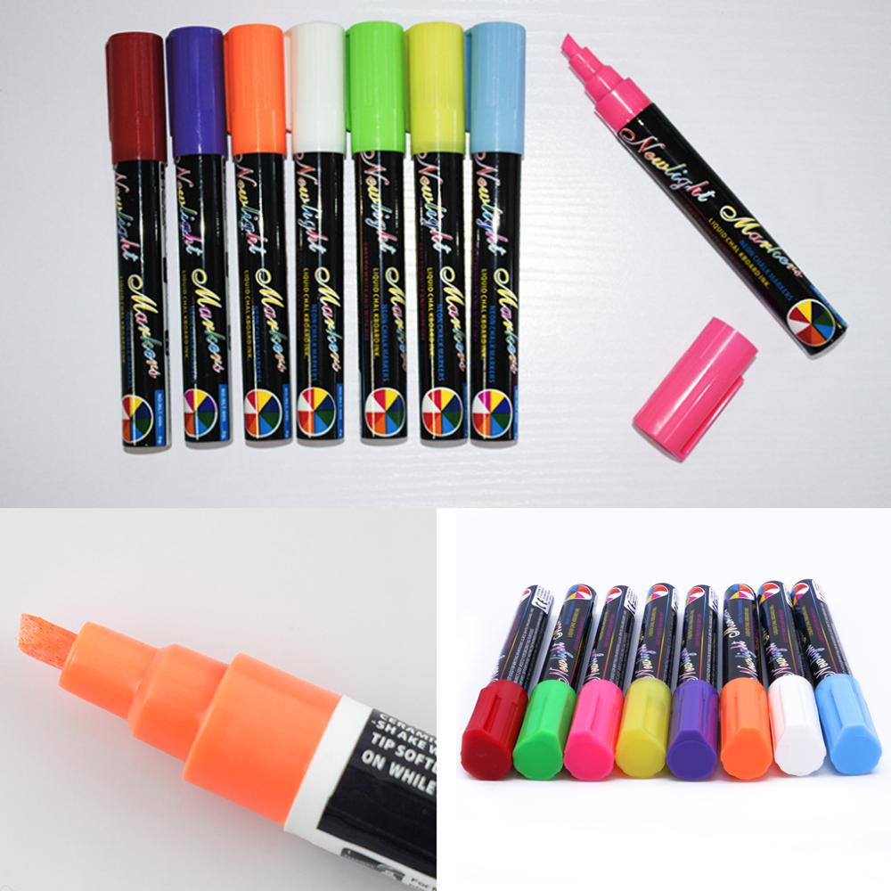 Chalk Markers Chalkboard Erasable Dustless Water-Based Non-Toxic Liquid Pens Set